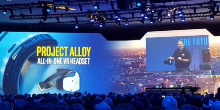 Intel Unveils its Prodigy Virtual Reality Headset Project Alloy